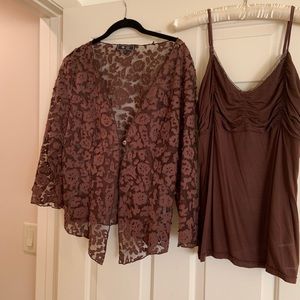 Two Piece Designer Lace Set